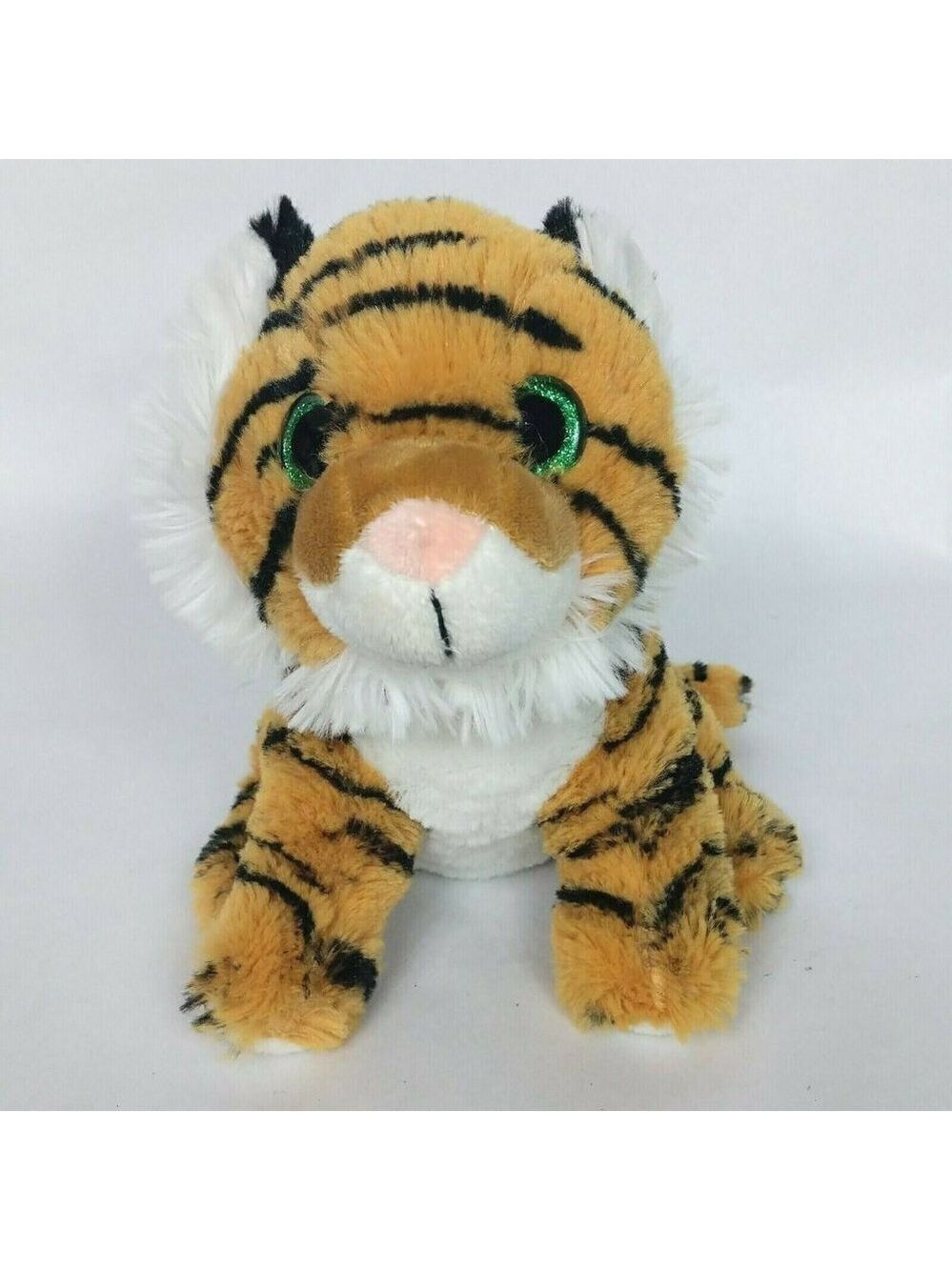 Toys R Us Tiger Plush Orange Striped 7.5 Inch